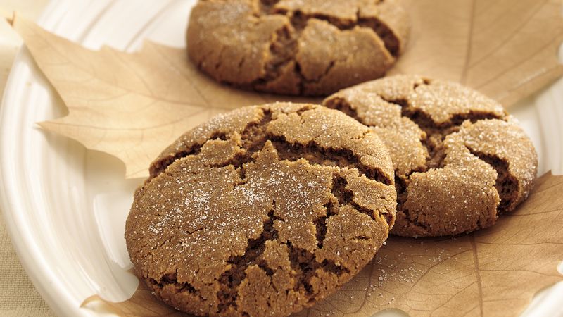 Ginger Molasses Cookies